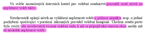 Usnesení soudu k platnosti voleb 2010 v Květnici - výtah z rozhodnutí 3